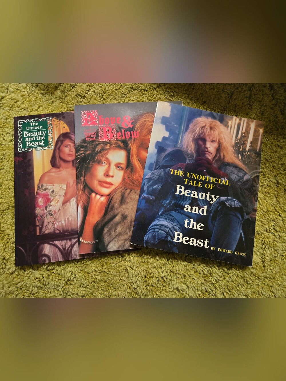 1987 TV Beauty & The Beast Books